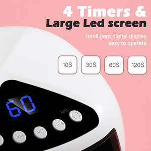 Lámpara de Fototerapia <span class=keywords><strong>UV</strong></span>/LED Transfronteriza con Sensor Inteligente, Curado Rápido y Sin Daño a las <span class=keywords><strong>Uñas</strong></span> <span class=keywords><strong>para</strong></span> Uso en Salones de <span class=keywords><strong>Uñas</strong></span> - Product Image 3