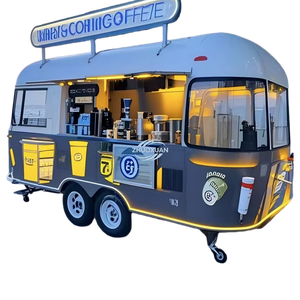 Customizable Electric Wedding Truck Mobile <b>Beer</b> Coffee Bar Ice Cream Trailer Food Grade Inner Panels - Product Image 1