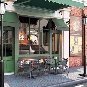 Accessoires de terrasse Pare-soleil imperméable Protection solaire Boîte complète escamotable auvent de toit extérieur porte de <span class=keywords><strong>douche</strong></span> couverture de fenêtre - Product Image 3