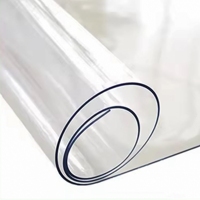 Rouleau de feuille de PVC transparente, film plastique souple semi-rigide pour l'emballage, l'impression, les présentoirs publicitaires et l'agriculture