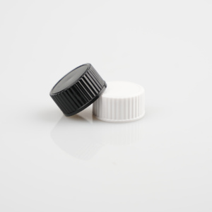 Bouchons à vis phénoliques en <span class=keywords><strong>plastique</strong></span> de revêtement de cône de joint noir de 20mm avec le <span class=keywords><strong>bouchon</strong></span> intérieur <span class=keywords><strong>conique</strong></span> en <span class=keywords><strong>plastique</strong></span> pour la bouteille ambre - Product Image 3