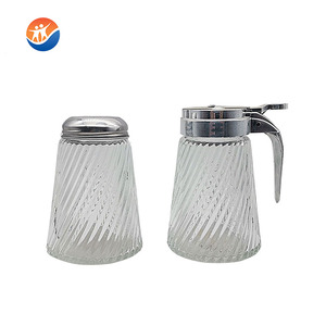 Elegante Tarro Cuadrado Clásico de Vidrio para Especias y Saleros/Pimenteros con Conservación de Frescura para Aceite, Sal, Salsas y Vinagre - Product Image 3
