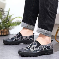 Zapatos de Trabajo de Moda con Camuflaje para Hombre y Mujer, con Suelas de Goma Antideslizantes, Resistentes al Desgaste y Duraderas, Zapatos Industriales