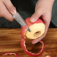 KEEMAKE 67-laags Damascus staal VG10 kern schilmesje groothandel 3,5 inch superscherp fruitmes met G10 handvat