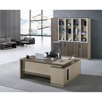 Escritorio Ejecutivo Expandible en Forma de L de Madera Sólida Moderna de Alta Gama a Precio Accesible, Cajones, Color Personalizado, Ecológico, Garantía de 6 Años