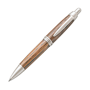 Stylo à bille rétractable uni Pure Malt SS-2005 Premium Whiskey Oak, encre noire 0,7 mm - Product Image 6