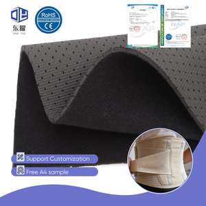 Factory Custom Stretch Neoprene Laminated OK Fabric Breathable Neoprene OK Composite Fabric for Sports <strong>Knee</strong> Waist Support - Product Image 1