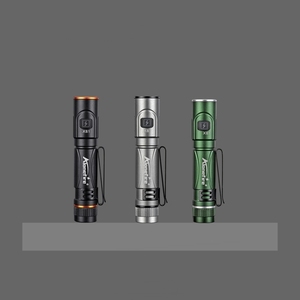 EDC Mini cao sáng Bút đèn pin USB có thể sạc lại nam châm nhỏ bỏ túi đèn pin cắm trại ngoài trời Đi Bộ Đường Dài Ánh sáng khẩn cấp - Product Image 1