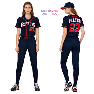 Oem Hoge Kwaliteit Sneldrogende Honkbalshirt Custom Sublimatie Print Honkbal Uniform Blanco Unisex Honkbal Jersey - Product Image 1