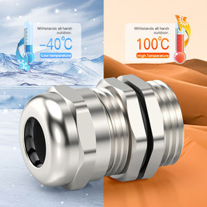 विद्युत तारों के लिए जलरोधक धातु केबल ग्रंथि कनेक्टर के लिए जलरोधक धातु केबल ग्रंथि कनेक्टर - Product Image 4