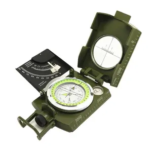 Compasses Professional High Precision Metal Compasses Custom Outdoor Multi Functional Precision Geological Compass