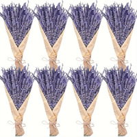 Buket Lavender Kering Buatan Tangan Buket Bunga Kering Pewangi Alami untuk Rumah Dekorasi Rumah Bunga Kering Bunga Awet