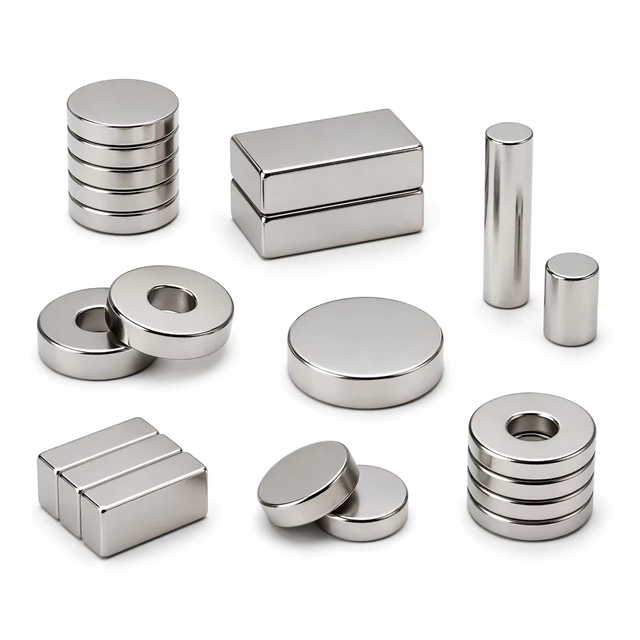 Custom Size Rectangle Permanent Neodymium Magnet Block Generator Motor Professional Magnetic Materials Super NdFeB Magnets