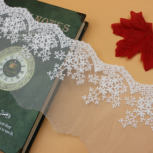 Bán Hot Chất Lượng Cao Thiết Kế Mới Của Bông Ren Vải Hòa Tan Ren Cắt Thêu Ren LSLJ109 - Product Image 5