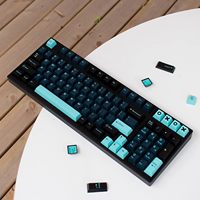Clavier mécanique OEM personnalisé 104 touches PBT translucide, touches bicolores personnalisées, couleur spéciale
