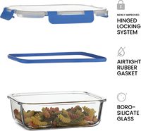 Boîtes de conservation alimentaire en verre avec couvercles, boîtes bento en verre hermétiques, accessoires de cuisine