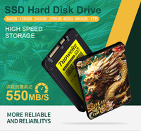 Solid State Disk 2.5 "SATA 3 OEM SSD kualitas tinggi Tuoweite SSD kecepatan tinggi 120/128G 240/256G 480/512G 960G 1/2/ 4 TB SSD eksternal