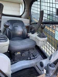 Chargeuses d'occasion bon marché EPA Caterpillar Cat246C 289D 277 Chargeuses à glissement d'occasion 3T Chargeuse compacte à roues pièce d'origine vente bon marché - Product Image 4