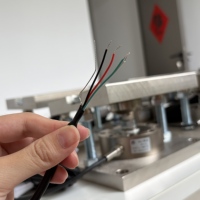 Offre Spéciale Capteurs PST en Acier Allié 3T, Kit de Capteurs de Charge à Compression Étanche IP65 pour Pèse-silo et Réservoir d'Ingrédients