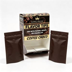 FX Custom <b>White</b> <b>Cardboard</b> Tobacco Display <b>Box</b> Countertop Cigarette Packaging Case Retail Product Presentation Holder - Product Image 1
