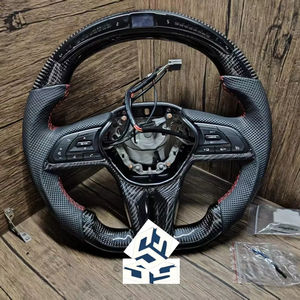 Volant LED en carbone forgé <span class=keywords><strong>AMG</strong></span> personnalisé pour un <span class=keywords><strong>C</strong></span> E CLA CLS GLC GLE G-Class 2015-2024 - Product Image 1