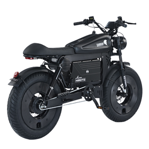 <b>Retro</b> Fat Tire Ebike Himoto Black 1500W 60Ah Full Suspension Mtb Long Range Mountain Dirt E <b>Bike</b> Cruiser Black Long Rang - Product Image 4