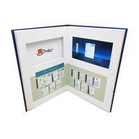 Livres vidéo avec écran lcd numérique de 7 pouces, artisanat, impression vidéo en papier, pour publicité ou cadeau d'affaires, nouvelle conception