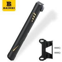 Pompe à air portable BAIMEI, mini pompe à main pour pneus de vélo