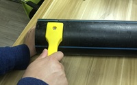 Outil de polissage de tuyaux en plastique, Machine d'électrofusion manuelle, grattoir