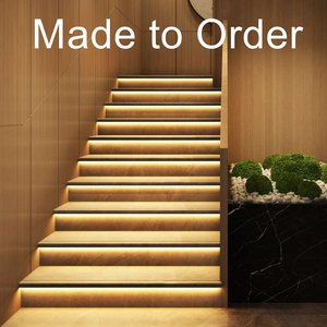 Dải Đèn Led Cảm Biến Chuyển Động Bằng Nhôm Đèn Sàn Đèn Cầu Thang Nosing Đèn Lan Can Lan Can Cầu Thang Đèn Led Bước Chân Lịch Sự - Product Image 1