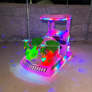 Nouvelle voiture tamponneuse lumineuse électrique licorne pour deux personnes <span class=keywords><strong>aire</strong></span> de jeux pour enfants parcs d'attractions en plastique extérieurs - Product Image 4