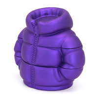 Nouveauté Cadeau : Broyeur à herbes et épices à capuche, 68 mm, 4 couches, en forme de doudoune, accessoires pour fumeurs