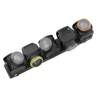 5x120W Moving Head Beam Bar mit Zoom RGBW LED Bühnenlicht für DJ Nachtclub Konzert Party DMX512