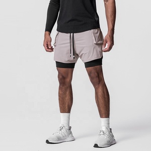 Premium Sports Gym <strong>Inside</strong> Pockets Workout Running Double Layer Men <strong>Shorts</strong> - Product Image 6