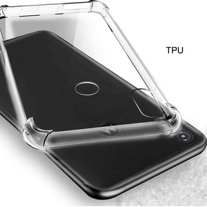 Funda Protectora Trasera Transparente de TPU de Silicona a Prueba de Golpes para Motorola <span class=keywords><strong>Moto</strong></span> P30 P40 Play <span class=keywords><strong>G5</strong></span> G6 G7 G8 Power Plus Play <span class=keywords><strong>Moto</strong></span> E4 E5 - Product Image 2