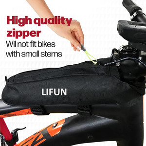 <span class=keywords><strong>Sac</strong></span> de vélo Top Tube, <span class=keywords><strong>sac</strong></span> de cadre de vélo pour accessoires de <span class=keywords><strong>course</strong></span> de triathlon et de cyclisme, pochette de vélo Tri Premium à profil bas pour réduire la traînée - Product Image 6