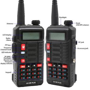 Intercomunicador de Largo Alcance UV10R para Radioaficionados, Transceptor de Banda Dual CB para HF, Pantalla LED Portátil, BFUV-10R 12.5khz/25khz 128 8W - Product Image 2