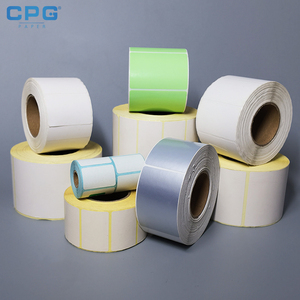 Top Coated 50x25mm 100x150mm Thermal Shipping Labels Smudge Resistant Courier Logistics Direct Thermal Labels - Product Image 1