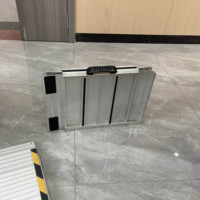 Rampe d'accès pliable double en aluminium léger, style 2023, pour moto/fauteuil roulant, services de découpe et de soudage