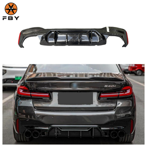 Chất lượng cao phong cách cạnh tranh sợi carbon khuếch tán cản sau cho BMW 5 Series G30 2019 + carbon khuếch tán cản sau - Product Image 1