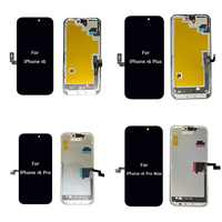 Écran OLED pour iPhone 16 Panneau d'écran tactile pour iPhone 16Pro Écran AMOLED de remplacement pour téléphone portable LCD 16PM Panneau d'écran tactile