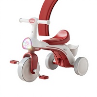 Nouveau modèle d'usine, tricycle en plastique pour bébés, design populaire, pour enfants de 1 à 5 ans, fabriqué en Chine