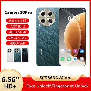 Teléfono Inteligente Android ZNNXECC Camon30Pro Económico y Popular, Pantalla de 6.6 Pulgadas, Ocho Núcleos, 4+64GB, Doble SIM, LTE, 90Hz, Batería de 4000mAh, de Fábrica - Product Image 4
