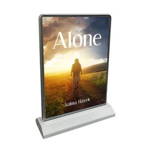 Tianlang, estante de exhibición de escritorio inalámbrico recargable A4 A5 personalizado, caja de luz Led de doble cara de acrílico ultrafino magnético - Product Image 5