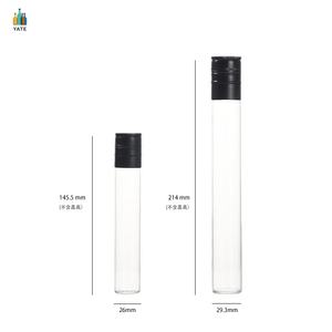 Tubos de vidrio de borosilicato de alta calidad Bebidas Vino Café Especias Probadores Mini Tamaños Tubos de vidrio en 50ml 100ml - Product Image 6