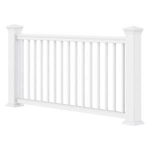 HIMOWAY <span class=keywords><strong>Poteau</strong></span> de rampe d'escalier monté en hauteur en acier inoxydable et aluminium 4 po x 4 po et 3,15 po x 3,15 po, balustrades et mains courantes - Product Image 5
