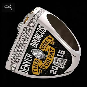 Bague commémorative en alliage pour homme, championnat des Denver Broncos 2015, commémorant la victoire <span class=keywords><strong>de</strong></span> la Ligue <span class=keywords><strong>de</strong></span> football américain - Product Image 5
