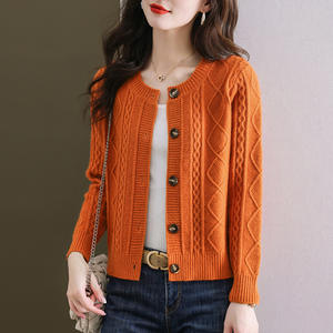 Pulls d'hiver longs et courts à col haut pour femmes 2025 avec logo avant - Product Image 5