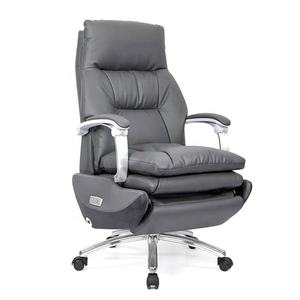 <span class=keywords><strong>Silla</strong></span> Ejecutiva Ergonómica de Lujo 2025, <span class=keywords><strong>Silla</strong></span> de Oficina de Cuero PU Beige, Clase 4, Elevación a Gas, para Trabajo en Casa, Escritorio, Computadora, Puede Cumplir con la Norma CE - Product Image 3