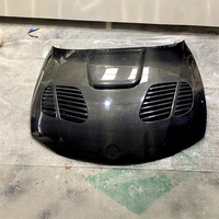 Capot en fibre de carbone de haute qualité pour BMW Série 1 E82 E87 E88 Noir Marque Runman Capots de moteur en fibre de carbone